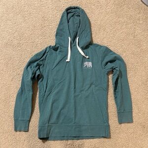 The Normal Brand Teal Hoodie